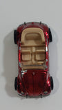 2006 Hot Wheels Classics Series 2 Volkswagen Beetle Convertible Spectraflame Red Die Cast Toy Car Vehicle