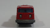 Vintage Majorette Pompier Fire Ladder Truck No. 207 Red 1/100 Scale Die Cast Toy Car Firefighting Rescue Emergency Vehicle