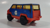 Vintage 1978 Tonka Scramblers Gulf Delivery Van Blue and Orange Pressed Steel Toy Car Vehicle