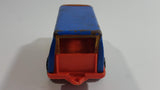 Vintage 1978 Tonka Scramblers Gulf Delivery Van Blue and Orange Pressed Steel Toy Car Vehicle