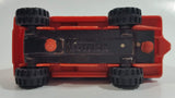 Vintage 1978 Tonka Scramblers Gulf Delivery Van Blue and Orange Pressed Steel Toy Car Vehicle