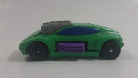 1994 Hot Wheels Twin Engine Green Plastic Body Die Cast Toy Car Vehicle McDonald's Happy Meal