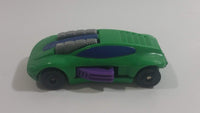 1994 Hot Wheels Twin Engine Green Plastic Body Die Cast Toy Car Vehicle McDonald's Happy Meal