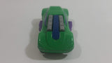 1994 Hot Wheels Twin Engine Green Plastic Body Die Cast Toy Car Vehicle McDonald's Happy Meal