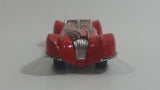 2001 Hot Wheels Logo Motive Phantastique Enamel Red Die Cast Toy Car Vehicle