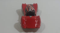 2001 Hot Wheels Logo Motive Phantastique Enamel Red Die Cast Toy Car Vehicle