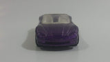 2010 Hot Wheels Corvette C6 Convertible Metallic Purple Die Cast Toy Car Vehicle