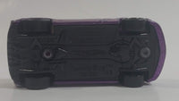 2010 Hot Wheels Corvette C6 Convertible Metallic Purple Die Cast Toy Car Vehicle