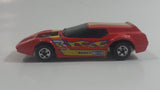 Extremely Rare 1985 Hot Wheels Body Swappers Sports Car Red Die Cast Toy Car Vehicle with Detachable Body