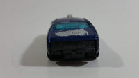 2002 Hot Wheels First Editions Overbored 454 Metalflake Dark Blue Die Cast Toy Car Vehicle