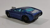 2002 Hot Wheels First Editions Overbored 454 Metalflake Dark Blue Die Cast Toy Car Vehicle