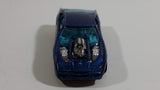 2002 Hot Wheels First Editions Overbored 454 Metalflake Dark Blue Die Cast Toy Car Vehicle