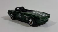 2009 Hot Wheels New Models Triumph TR6 Dark Green Die Cast Toy Car Vehicle