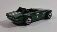 2009 Hot Wheels New Models Triumph TR6 Dark Green Die Cast Toy Car Vehicle