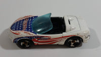 2002 Hot Wheels Sting Ray III White Die Cast Toy Car Vehicle