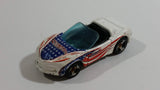 2002 Hot Wheels Sting Ray III White Die Cast Toy Car Vehicle