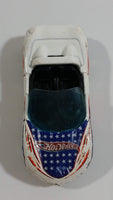 2002 Hot Wheels Sting Ray III White Die Cast Toy Car Vehicle