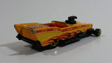 2003 Hot Wheels Tiki Blasters '57 Roadster Yellow Orange Die Cast Toy Car Vehicle