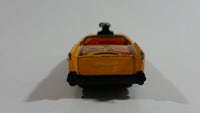 2003 Hot Wheels Tiki Blasters '57 Roadster Yellow Orange Die Cast Toy Car Vehicle