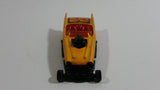 2003 Hot Wheels Tiki Blasters '57 Roadster Yellow Orange Die Cast Toy Car Vehicle