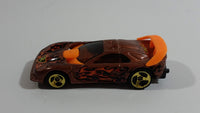 2003 Hot Wheels Flamin' Hot Wheels Callaway C7 Metalflake Copper Die Cast Toy Car Vehicle