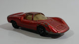 Vintage 1970 Lesney Matchbox Series Superfast No. 68 Porsche 910 Red Die Cast Toy Car Vehicle Made in England