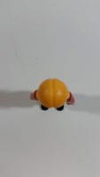 1992 Geobra Playmobil Blonde Girl Red Top White Collar 2" Tall Toy Figure