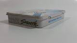 Smooth Player's Light Tobacco Traditional Taste White Tin Hinged Metal Smoke Cigarette Pack