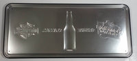 Miller Genuine Draft Beer Genuine Classics Harley Davidson Motor Cycles Black 8" x 18" Embossed Tin Metal Sign