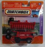 2010 Matchbox Case IH Combine Harvester 7088 AF8 Axial Flow Red Die Cast Toy Car Farm Vehicle New in Package