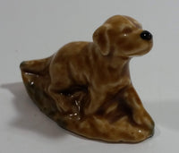 Vintage Wade England Red Rose Tea Labrador Retriever Puppy Dog Miniature Figurine