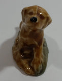 Vintage Wade England Red Rose Tea Labrador Retriever Puppy Dog Miniature Figurine