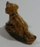 Vintage Wade England Red Rose Tea Labrador Retriever Puppy Dog Miniature Figurine