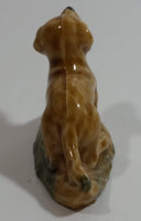 Vintage Wade England Red Rose Tea Labrador Retriever Puppy Dog Miniature Figurine