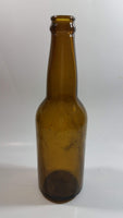 Antique Silver Spring Brewery Victoria B.C. Embossed Brown Glass Beer Bottle