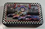 1948-1998 NASCAR 50th Anniversary Limited Edition Playing Cards in Numbered Collector Tin - 2 Packs Sealed