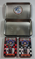 1948-1998 NASCAR 50th Anniversary Limited Edition Playing Cards in Numbered Collector Tin - 2 Packs Sealed