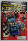 2002 J.G. Motorsports NASCAR #24 Jeff Gordon DuPont Race Car Shaped Flash Light Key Chain New in Package