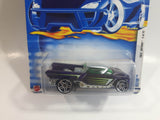 2002 Hot Wheels First Editions Jester Dark Purple Die Cast Toy Car Vehicle