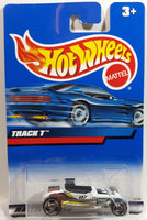 2000 Hot Wheels Virtual Collection Track T White Die Cast Toy Car Vehicle New in Package