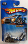 2005 Hot Wheels Final Run Big Chill Snowmobile White Die Cast Toy Car Vehicle New in Package