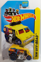 2013 Hot Wheels HW Off-Road Cool-One Van Yellow Die Cast Toy Car Vehicle New in Package