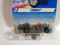 1995 Hot Wheels Speed Demons Zombot Chrome Die Cast Toy Car Vehicle New in Package