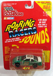 1997 Racing Champions NASCAR Roaring Racers Sounds #33 Kyle Schrader APR Andy Petree Racing Chevrolet Monte Carlo Green and White Die Cast Toy Race Car Vehicle - New in Package Sealed