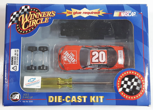 2003 Action Racing NASCAR Winner's Circle #20 Tony Stewart The Home Depot Chevrolet Monte Carlo Orange Die Cast Toy Race Car Vehicle Kit New in Box