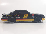 1992 Road Champs NASCAR #2 Rusty Wallace AC Spark Plugs Pontiac Grand Prix 1/43 Scale Die Cast Toy Race Car Vehicle