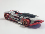 2016 Hot Wheels Super Chromes X-Steam Chrome and Red Die Cast Toy Car Vehicle