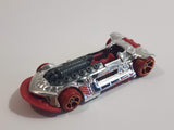 2016 Hot Wheels Super Chromes X-Steam Chrome and Red Die Cast Toy Car Vehicle