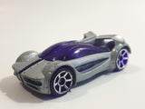 2005 Hot Wheels AcceleRacers Iridium Silver Die Cast Toy Car Vehicle - McDonalds Happy Meal