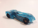 2011 Hot Wheels El Super Fasto Clear Blue Die Cast Toy Car Vehicle